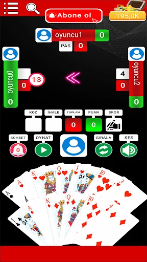 Canlı Batak Oyna ডাউনলোড করুন – সেরা অনলাইন বাটাক গেম - Screenshot 1