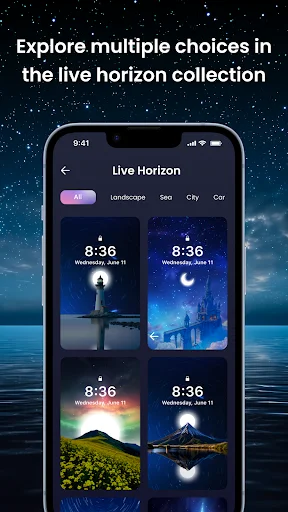Horizon Live Wallpapers ডাউনলোড করুন – সেরা 4K লাইভ ওয়ালপেপার - Screenshot 3