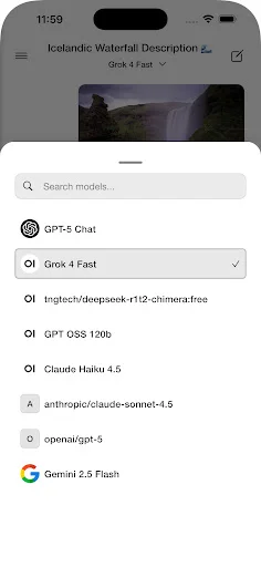 Conduit: OpenWebUI Client ডাউনলোড করুন – আপনার AI চ্যাটবট - Screenshot 2