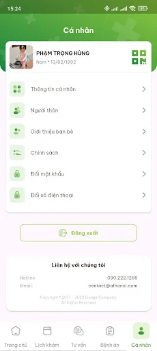 BV Nam Học và Hiếm Muộn Hà Nội ডাউনলোড করুন – সেরা চিকিৎসা পরিষেবা - Screenshot 2