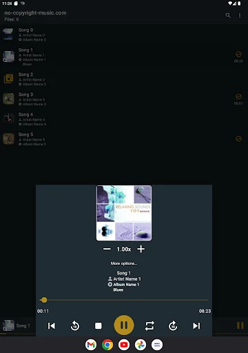 MusicSync ডাউনলোড করুন – Google Drive থেকে অফলাইন মিউজিক প্লেয়ার - Screenshot 10