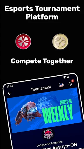 TETO Games ডাউনলোড করুন – সেরা ইস্পোর্টস টুর্নামেন্ট প্ল্যাটফর্ম - Screenshot 1