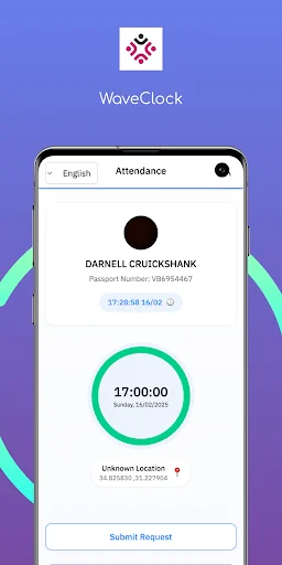WaveClock ডাউনলোড করুন – কর্মীদের সময় ব্যবস্থাপনার সেরা অ্যাপ - Screenshot 1