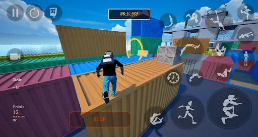 Ragkour: The Parkour Game ডাউনলোড করুন – সেরা ফ্রি রানিং গেম - Screenshot 1