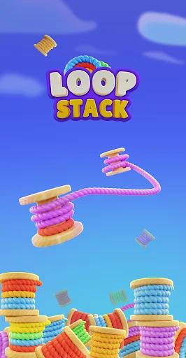 Loop Stack ডাউনলোড করুন – রঙিন পাজল গেমের সেরা অভিজ্ঞতা - Screenshot 1