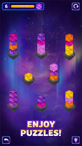 Magic Cubes: Sort Puzzle ডাউনলোড করুন – সেরা কালার পাজল গেম - Screenshot 4
