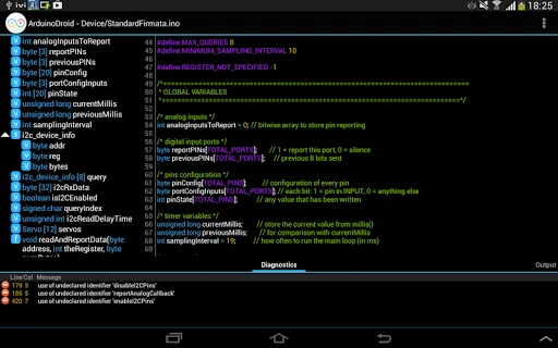 ArduinoDroid ডাউনলোড করুন – অ্যান্ড্রয়েডে Arduino প্রোগ্রামিং শিখুন - Screenshot 9