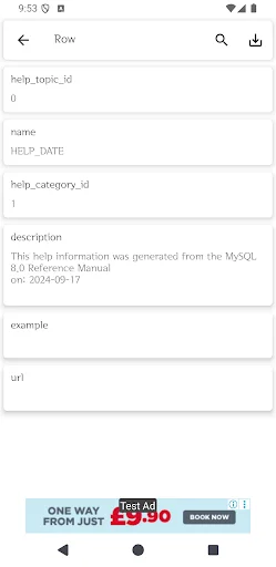 MySQL Viewer ডাউনলোড করুন – নিরাপদ এবং শক্তিশালী ডেটাবেস ম্যানেজমেন্ট - Screenshot 8
