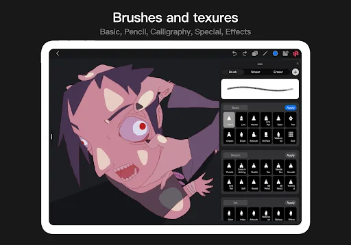 Pofi Brush ডাউনলোড করুন – সেরা স্কেচ ও পেইন্টিং অ্যাপ - Screenshot 10
