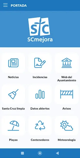 SCMejora – Sta. Cruz Tenerife ডাউনলোড করুন – রিয়েল-টাইম রিপোর্ট অ্যাপ - Screenshot 2