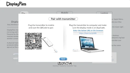 DisplayPass Receiver ডাউনলোড করুন – স্মার্ট টিভি স্ক্রিন শেয়ারিং - Screenshot 8
