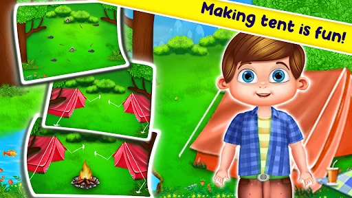 School Camping Fun Activity ডাউনলোড করুন – শিক্ষামূলক গেম - Screenshot 12