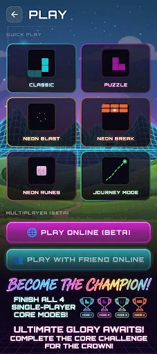 Neon Block: Match & Puzzle ডাউনলোড করুন – সেরা ৫-ইন-১ ব্রেইন গেম - Screenshot 1
