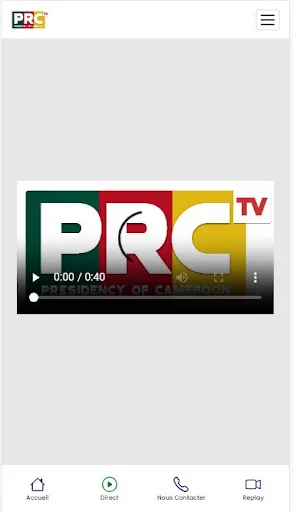 PRC TV লেটেস্ট ভার্সন ডাউনলোড করুন – ক্যামেরুনের সরকারি টিভি অ্যাপ - Screenshot 3