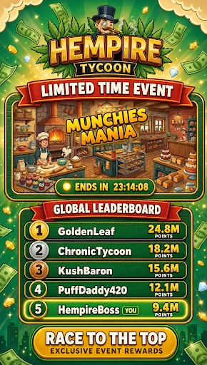 Hempire Tycoon – Weed Idle ডাউনলোড করুন – সেরা বিজনেস সিমুলেশন গেম - Screenshot 4