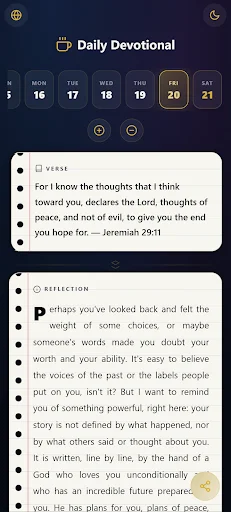 Daily Devotional অ্যাপ ডাউনলোড করুন – বাইবেল ভার্স ও প্রার্থনা - Screenshot 6