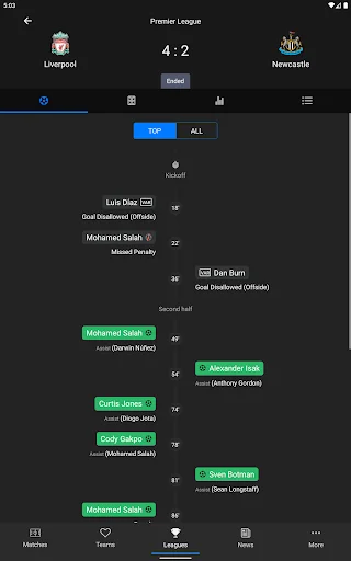 Jdwal – Soccer Simply ডাউনলোড করুন – লাইভ স্কোর ও ফুটবল আপডেট - Screenshot 17