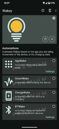 Wakey: Keep Screen On ডাউনলোড করুন – স্মার্ট স্ক্রিন কন্ট্রোল - Screenshot 4