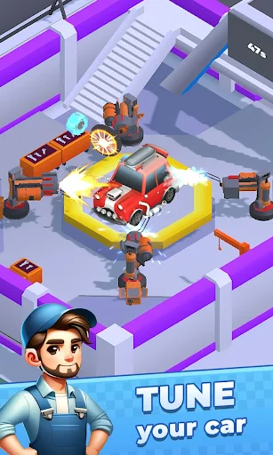 Chrome Garage: Idle Cars ডাউনলোড করুন – সেরা কার রিপেয়ার গেম - Screenshot 10