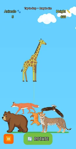 Animal Stack ডাউনলোড করুন – সেরা পাজল গেম ফ্রি ডাউনলোড - Screenshot 3