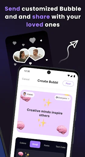 Bubbl Widget ডাউনলোড করুন – আপনার কাছের বন্ধুদের সাথে যুক্ত থাকুন - Screenshot 2