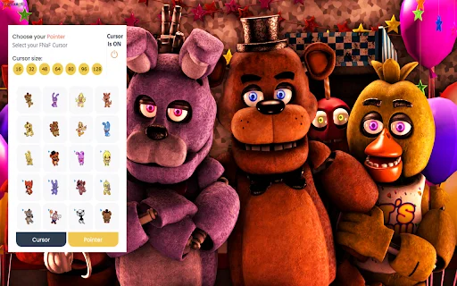 Five Nights at Freddy’s Cursor ডাউনলোড করুন – সেরা FNaF থিম - Screenshot 1