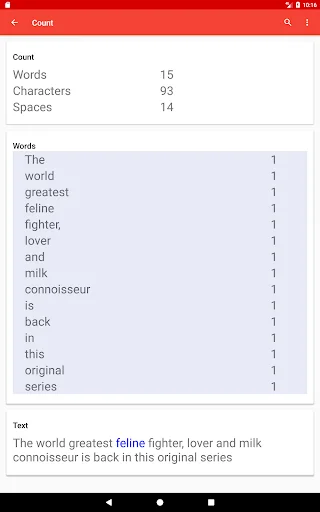 Word Counter ডাউনলোড করুন – সেরা টেক্সট কাউন্টিং টুল - Screenshot 14