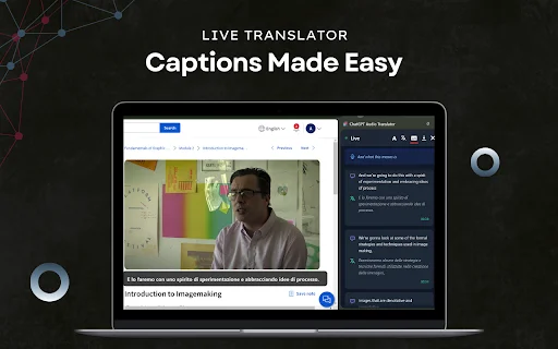 ChatGPT Audio Translator ডাউনলোড করুন – রিয়েল-টাইম সাবটাইটেল ও অনুবাদ - Screenshot 2
