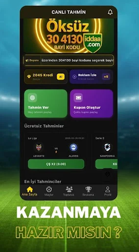 Live Prediction অ্যাপ ডাউনলোড করুন – স্পোর্টস ফ্যানদের জন্য সেরা প্রেডিকশন - Screenshot 1