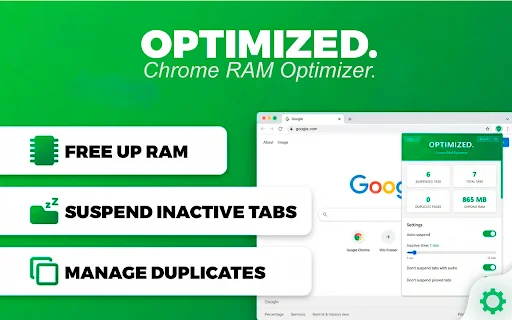 Optimized – RAM Manager ডাউনলোড করুন – দ্রুত ব্রাউজিংয়ের জন্য সেরা টুল - Screenshot 1