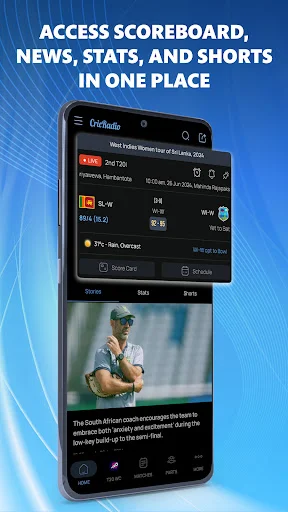 CricRadio ডাউনলোড করুন – দ্রুততম লাইভ ক্রিকেট স্কোর ও কমেন্ট্রি - Screenshot 12