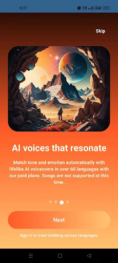 AI Video Translator – DubWave ডাউনলোড করুন – ভিডিও অনুবাদ করুন সহজে - Screenshot 3