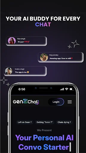 Genzchat-Ai Dating Coach ডাউনলোড করুন – সেরা এআই ডেটিং টিপস - Screenshot 6