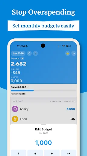 Expense Tracker: EasyBudget ডাউনলোড করুন – সেরা বাজেট প্ল্যানার - Screenshot 5