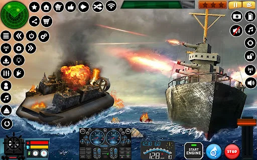 US Army Hovercraft Simulator ডাউনলোড করুন – সেরা মিলিটারী গেম - Screenshot 14