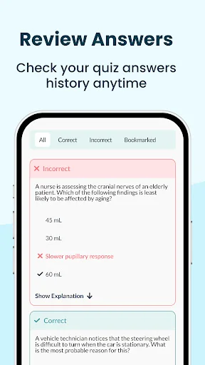ASE Test Prep: Auto Exam 2026 ডাউনলোড করুন – সেরা অটোমোটিভ স্টাডি গাইড - Screenshot 3