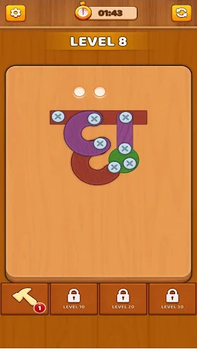 Screw Nuts Jim ডাউনলোড করুন – সেরা নাট ও বোল্ট পাজল গেম - Screenshot 7
