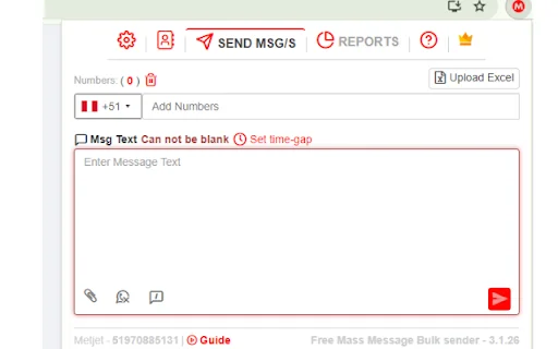 Free Mass Message Bulk Sender ডাউনলোড করুন – WhatsApp মার্কেটিং টুল - Screenshot 2