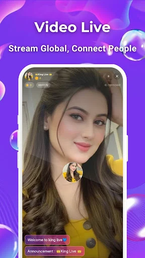 King Live ডাউনলোড করুন – আপনার বিশ্ব লাইভ স্ট্রিমিং করুন - Screenshot 3