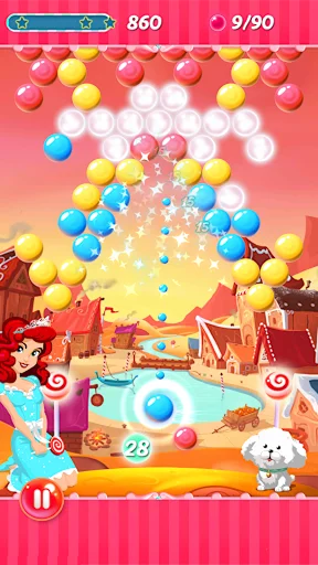 Candy Bubble ডাউনলোড করুন – ১০০০+ লেভেলের মজাদার বাবল পপিং গেম - Screenshot 1