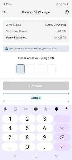 EcoCash Super App ডাউনলোড করুন – দ্রুত এবং নিরাপদ লেনদেন - Screenshot 1