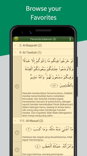 Quran Bahasa Melayu ডাউনলোড করুন – মালয় অনুবাদসহ কুরআন পড়ুন - Screenshot 8