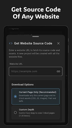 SrcNexus Code Editor ডাউনলোড করুন – সেরা অল-ইন-ওয়ান কোডিং টুল - Screenshot 8