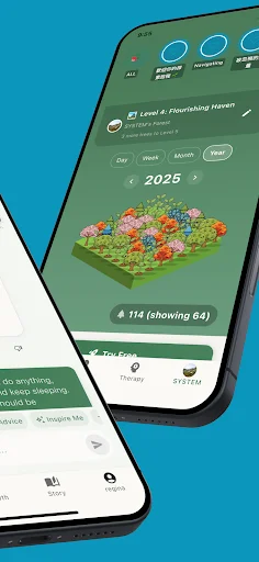 MindForest ডাউনলোড করুন: এআই কোচ এবং মানসিক স্বাস্থ্য ট্র্যাকার - Screenshot 2