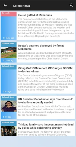 Guyana InfoApp ডাউনলোড করুন – গায়ানার সকল তথ্য এখন আপনার ফোনে - Screenshot 7