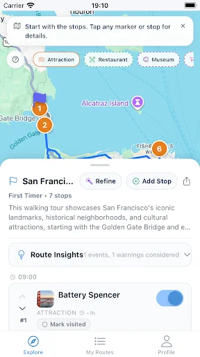 Lost: Travel Planner & Guide ডাউনলোড করুন – সেরা ট্রাভেল প্ল্যানার - Screenshot 4