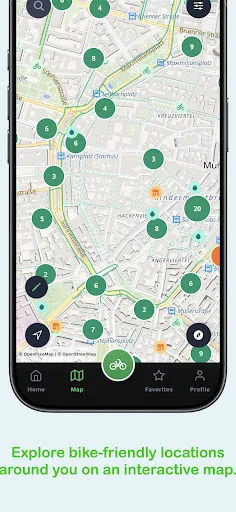 ParkSafe ডাউনলোড করুন – সাইক্লিং রুট এবং নিরাপদ পার্কিং অ্যাপ - Screenshot 2