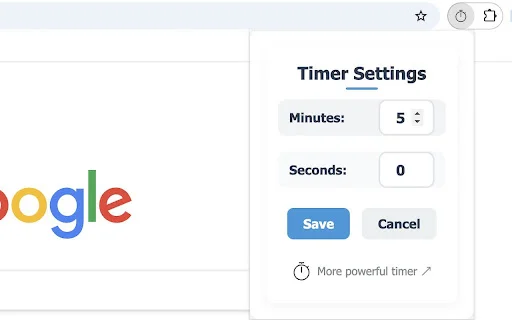 Timer Extension ডাউনলোড করুন – সেরা ফ্রি কাউন্টডাউন টাইমার - Screenshot 4