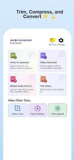 Video Compressor – MB to KB ডাউনলোড করুন – দ্রুত ভিডিও সাইজ কমান - Screenshot 2