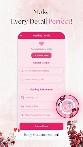 Wedding Invitation Video Maker ডাউনলোড করুন – বিয়ের ভিডিও তৈরি করুন - Screenshot 5